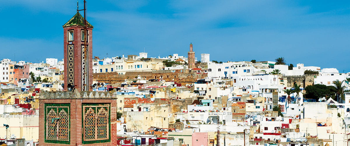A view over Tangier, Morocco